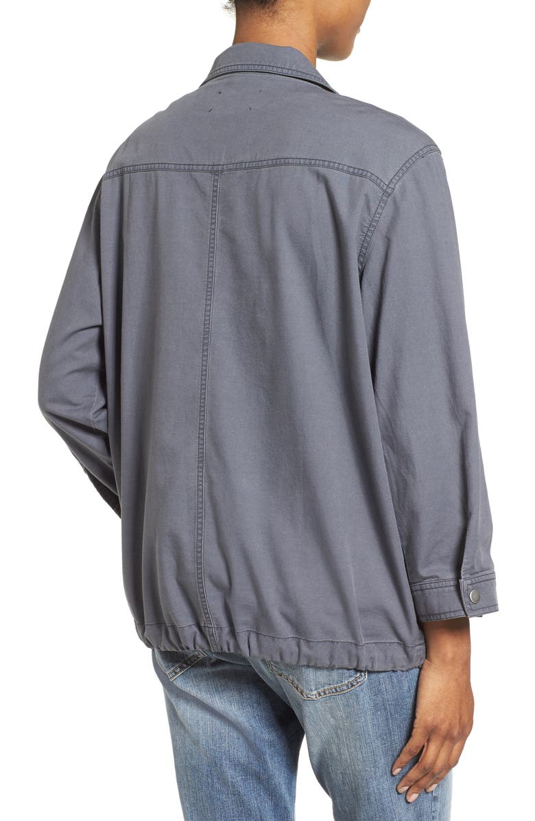 Caslon<sup>®</sup> Roll Sleeve Utility Jacket, Alternate, color, 