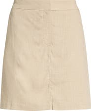 Vince Camuto Slant Pocket Miniskirt