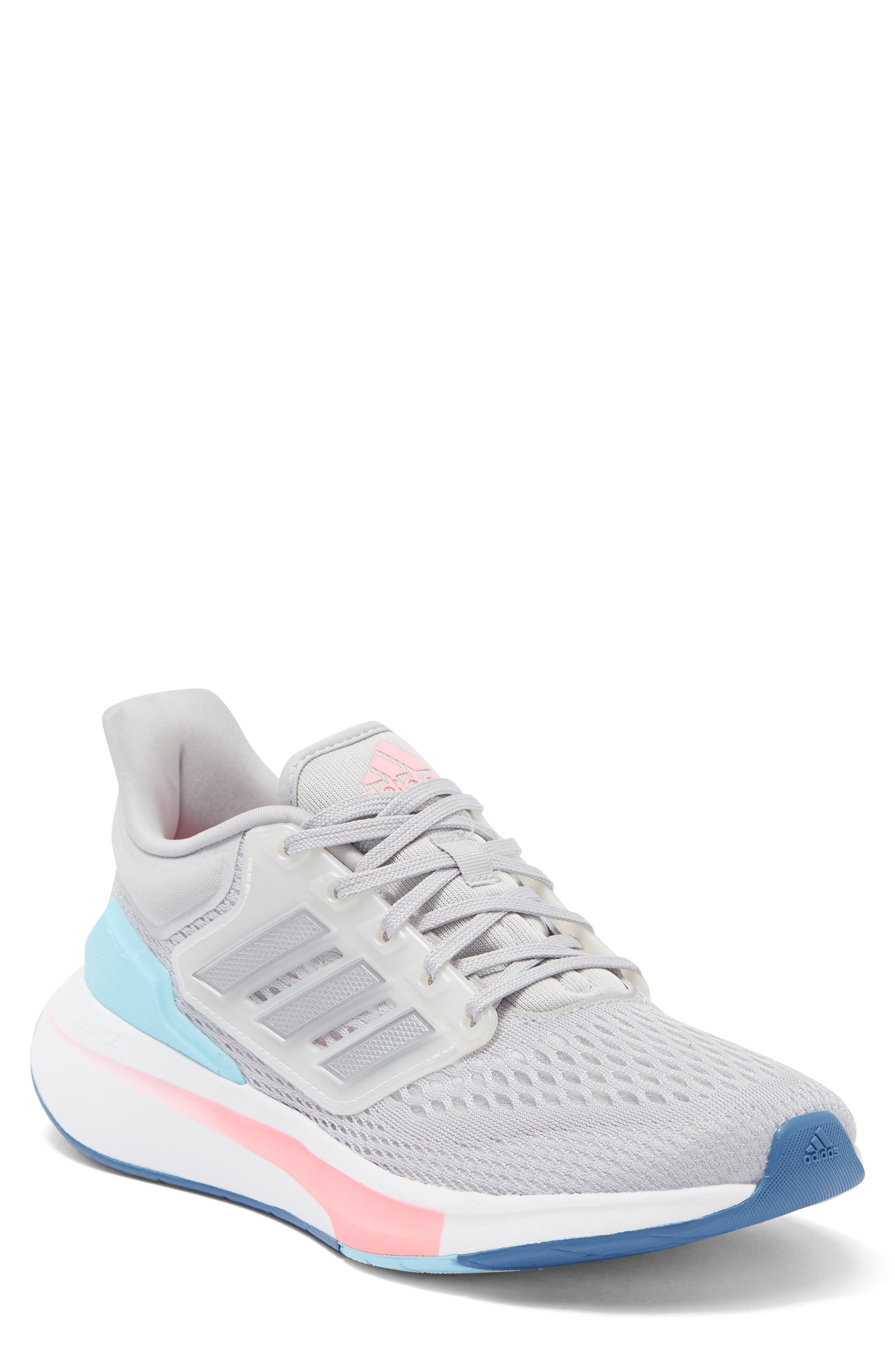 EQ21 Running Shoe, Main, color, GREY TWO/MATTE SILVER/BLUE