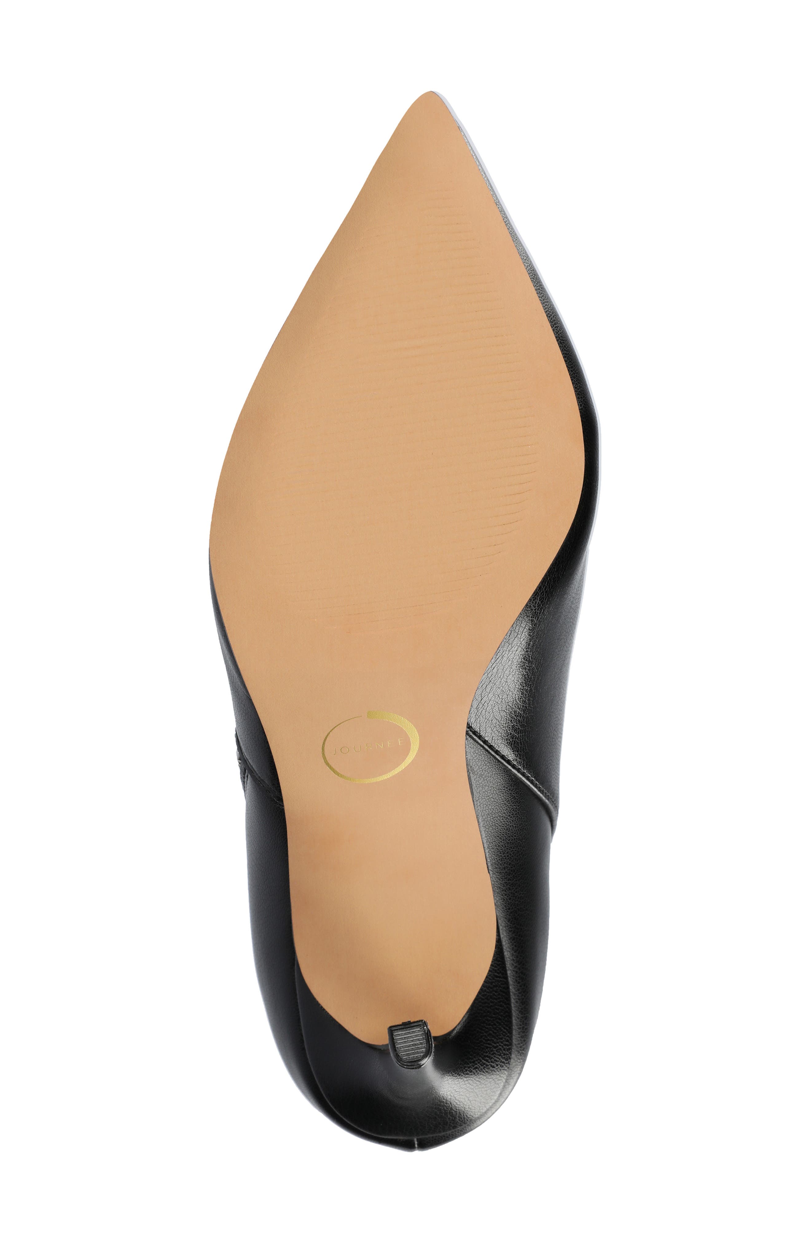 Journee Collection Leyna Zip Boot - Wide Width Available, Alternate, color, Black