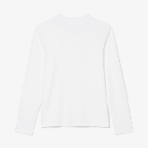 Shop M.m.lafleur Raquel Long-sleeve Tee In White
