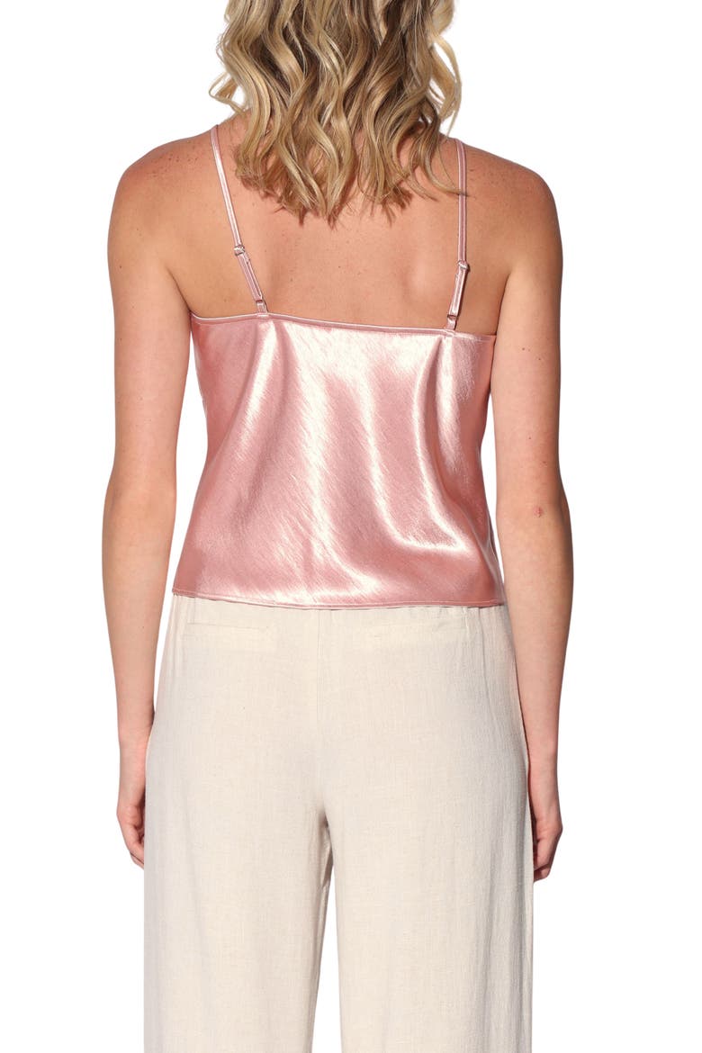 Bex Satin Camisole, Alternate, color, BLUSH