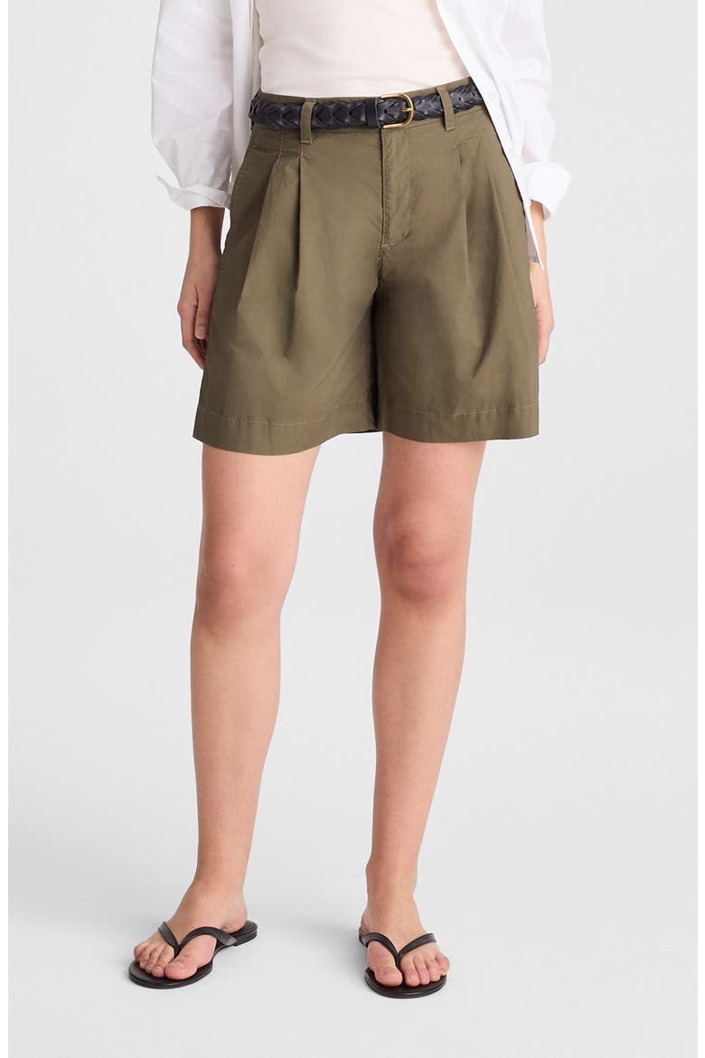 The Everyday Trouser Shorts, Main, color, FADED IVY