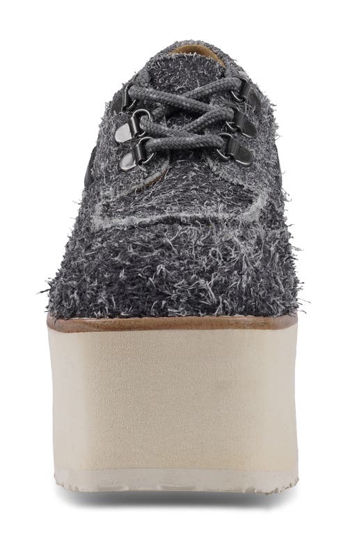ZIGI ZIGI SHIMMIE PLATFORM WEDGE LOAFER 