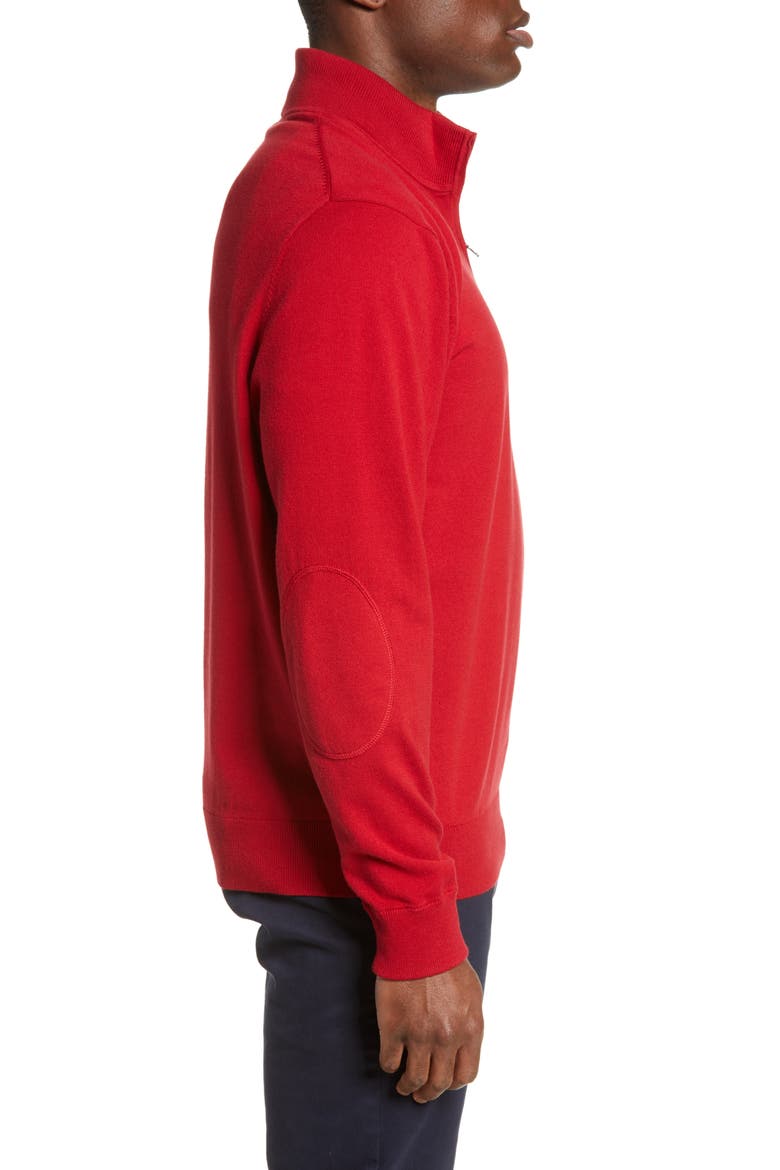 Lakemont Half Zip Sweater, Alternate, color, CARDINAL RED