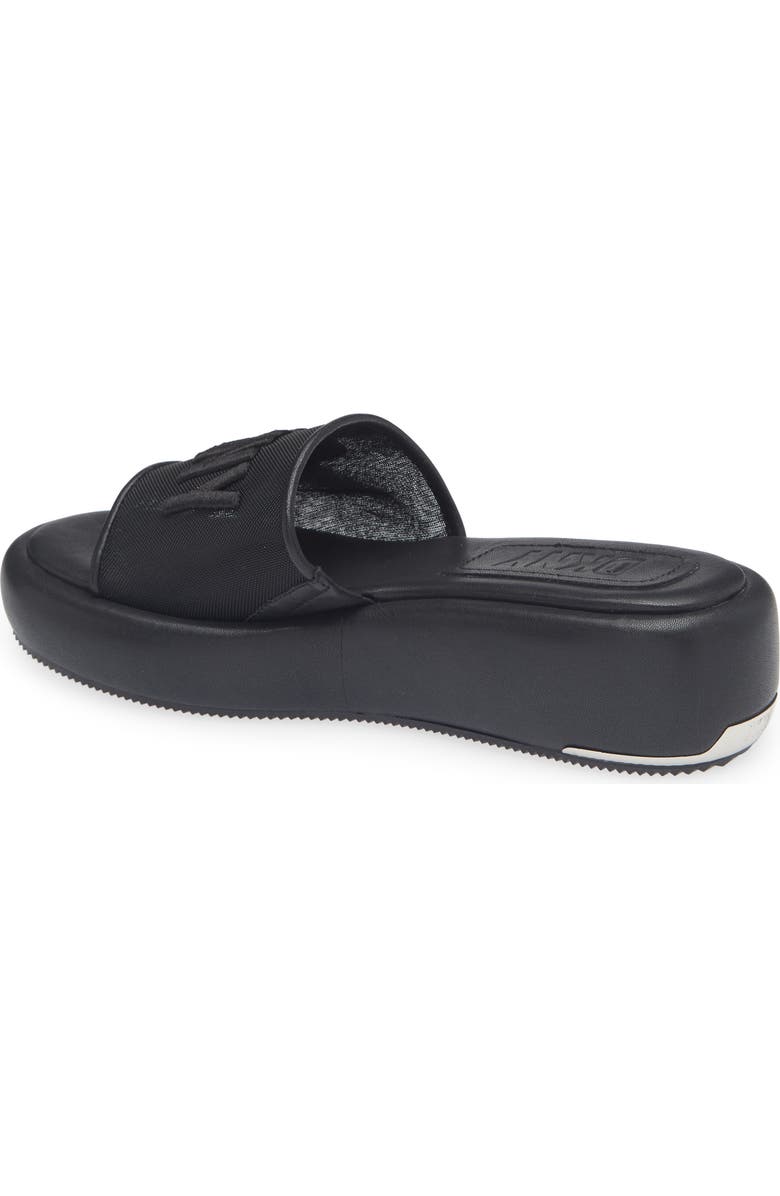 DKNY Odina Platform Slide Sandal, Alternate, color, Black