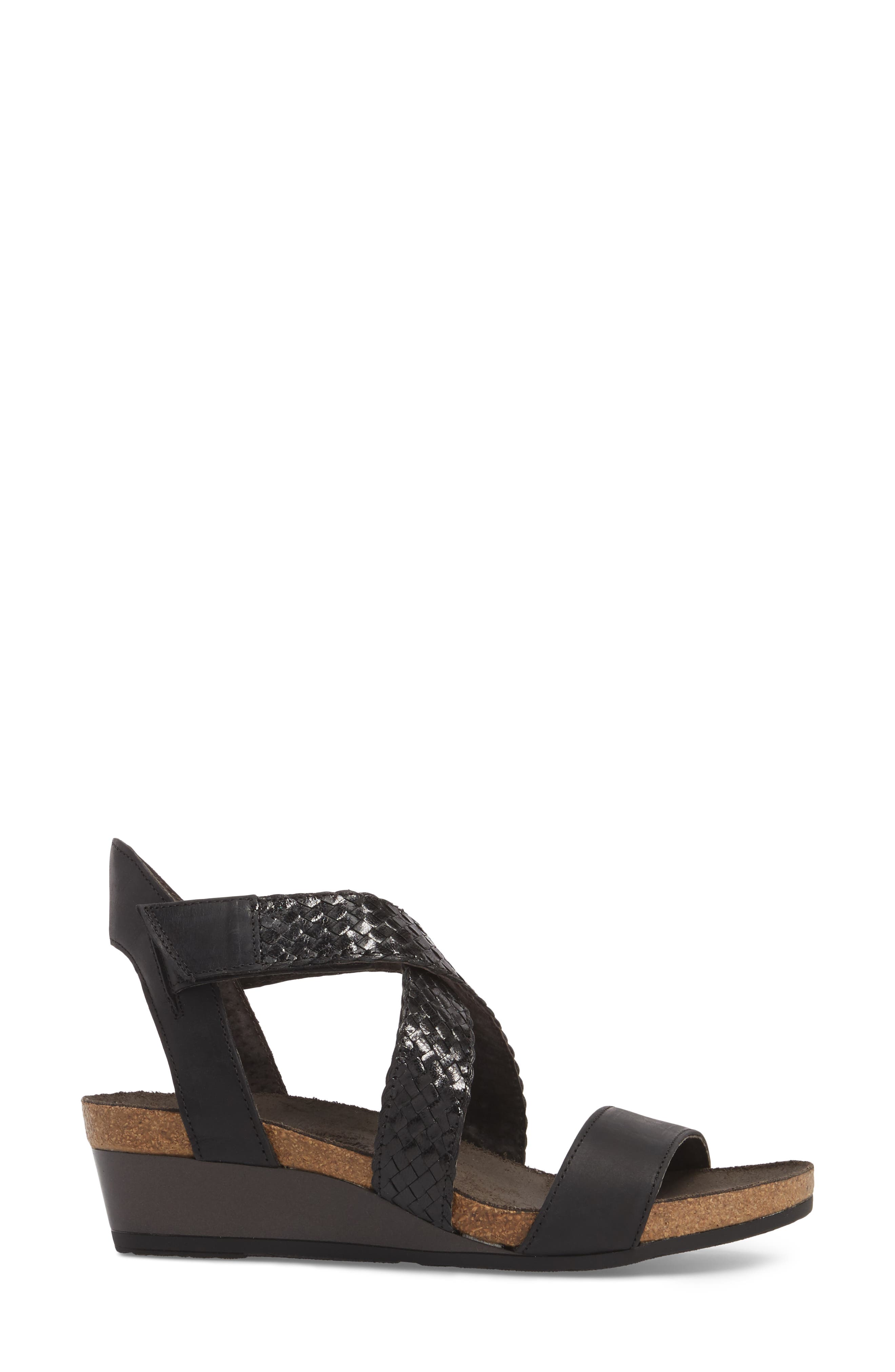 Naot Cupid Wedge Sandal, Alternate, color, 