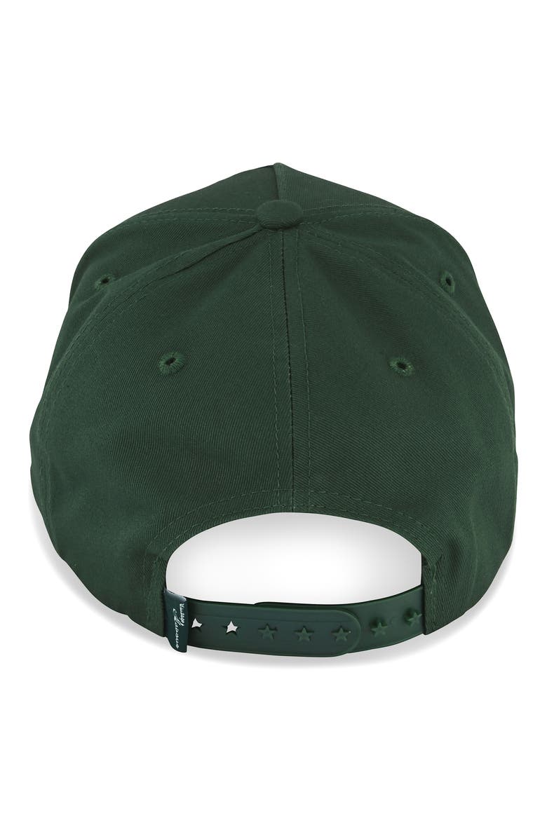 Vintage Embroidered Patch Baseball Cap, Alternate, color, GREEN/ WHITE