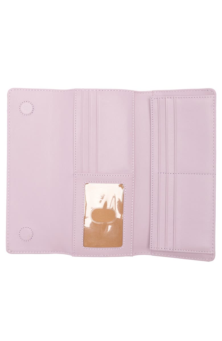 HOBO Jill Large Trifold Wallet, Alternate, color, Lavender