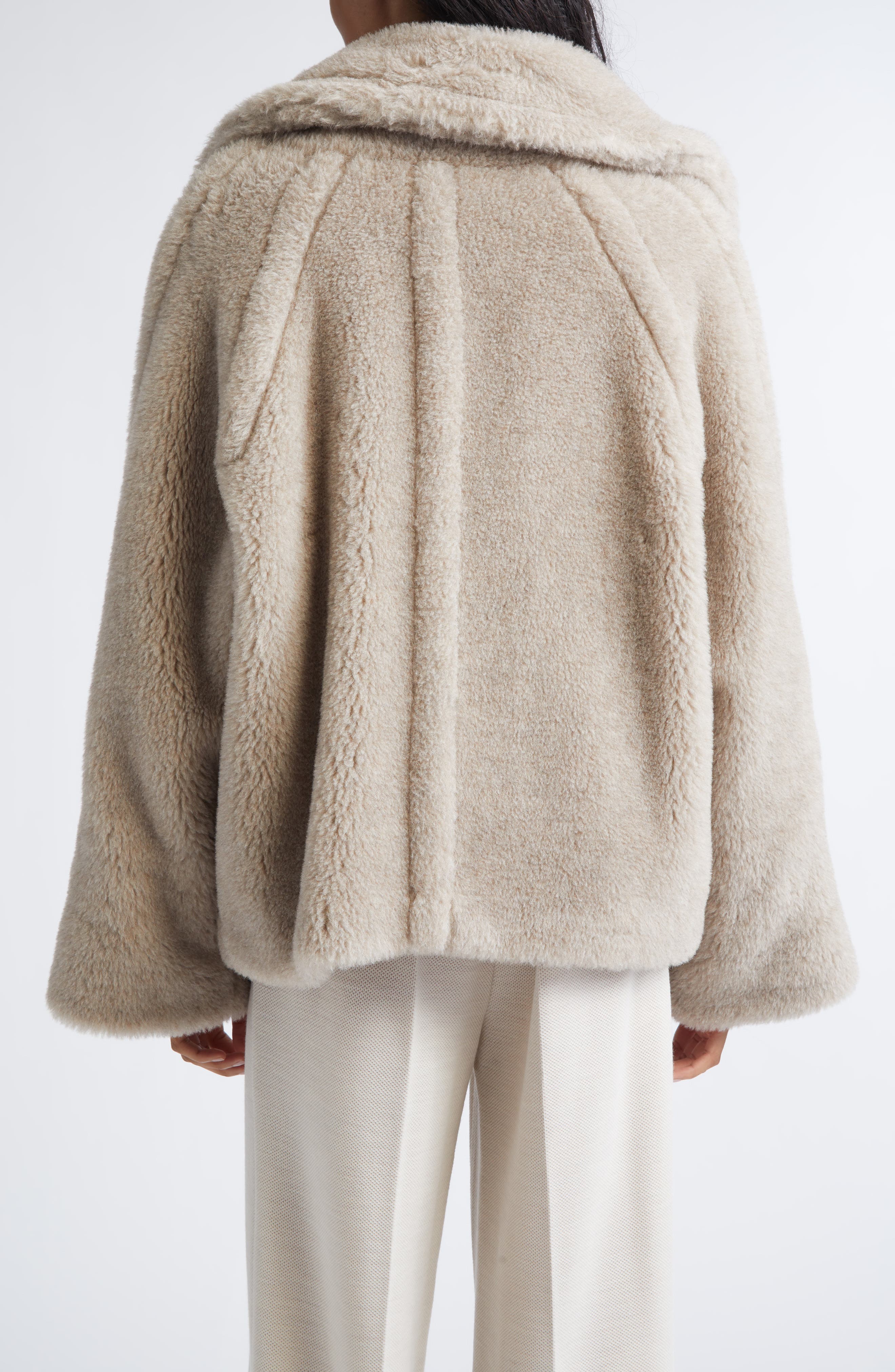 Cambusa Alpaca Blend Teddy Jacket - image 2