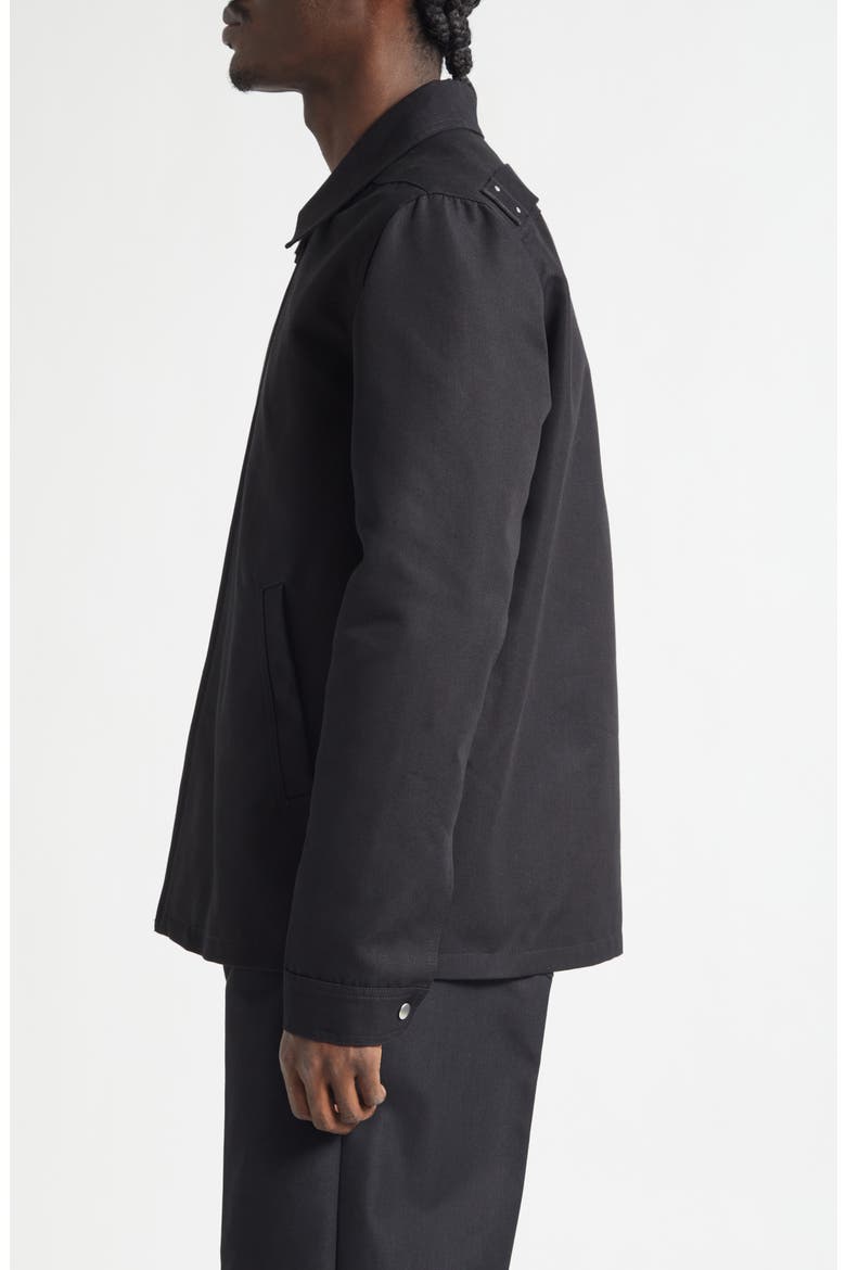 Brad Cotton Blend Jacket, Alternate, color, BLACK