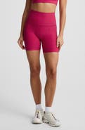 Beyond Yoga Keep Pace Space Dye Bike Shorts