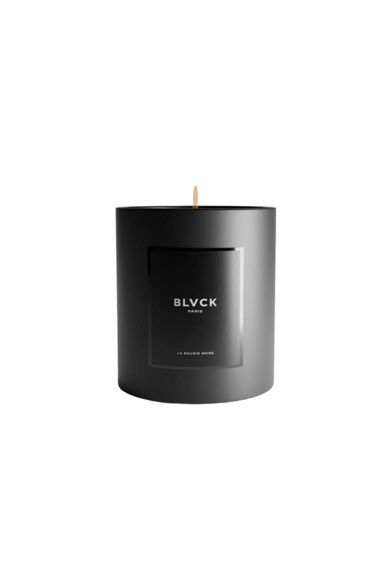Blvck Oversized Candle, Main, color, Black