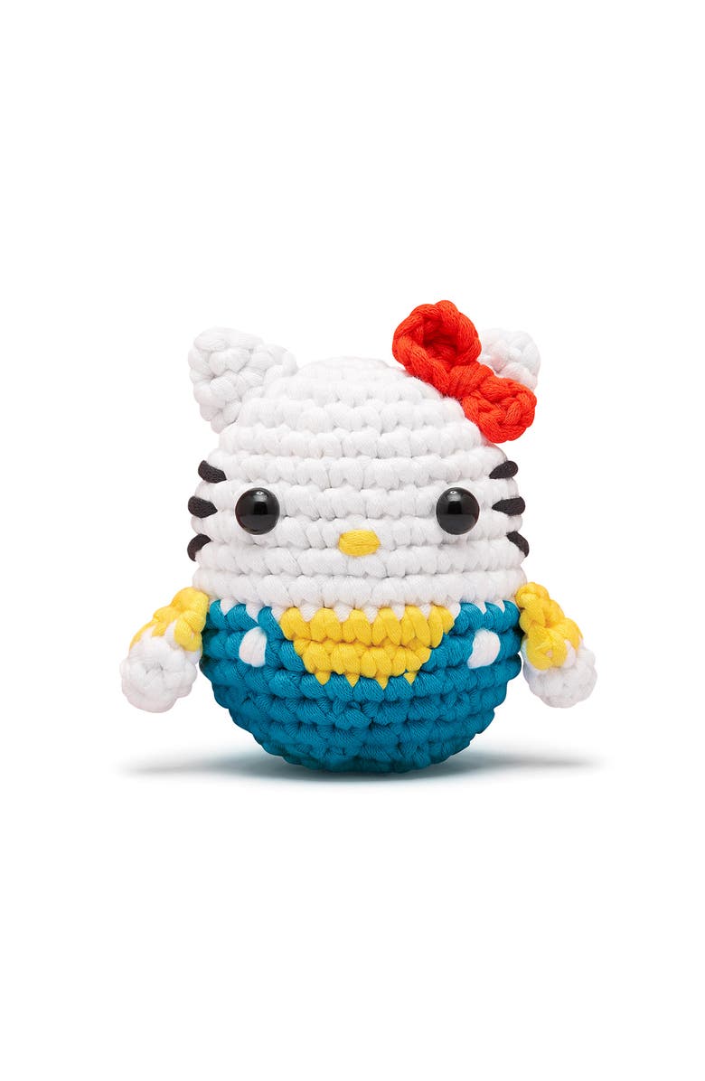 THE WOOBLES Hello Kitty Crochet Kit, Alternate, color, White