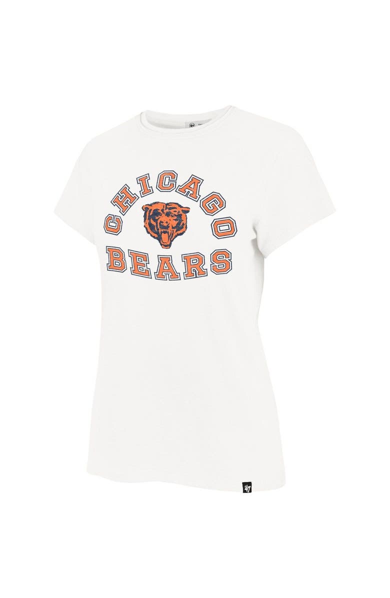 '47 Women's '47 White Chicago Bears Frankie T-Shirt, Alternate, color,