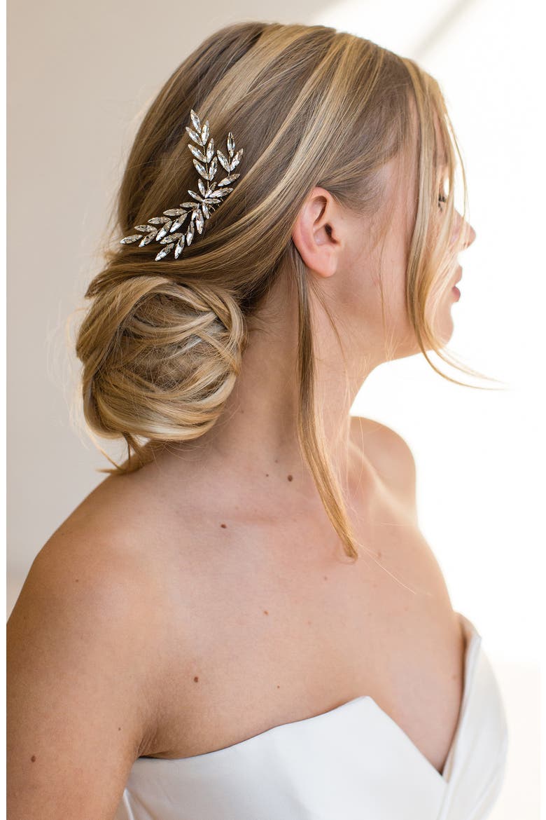 Makenna Crystal Comb (Nordstrom Exclusive), Main, color, GOLD