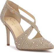 Jessica Simpson Accile Rhinestone Cluster Pump