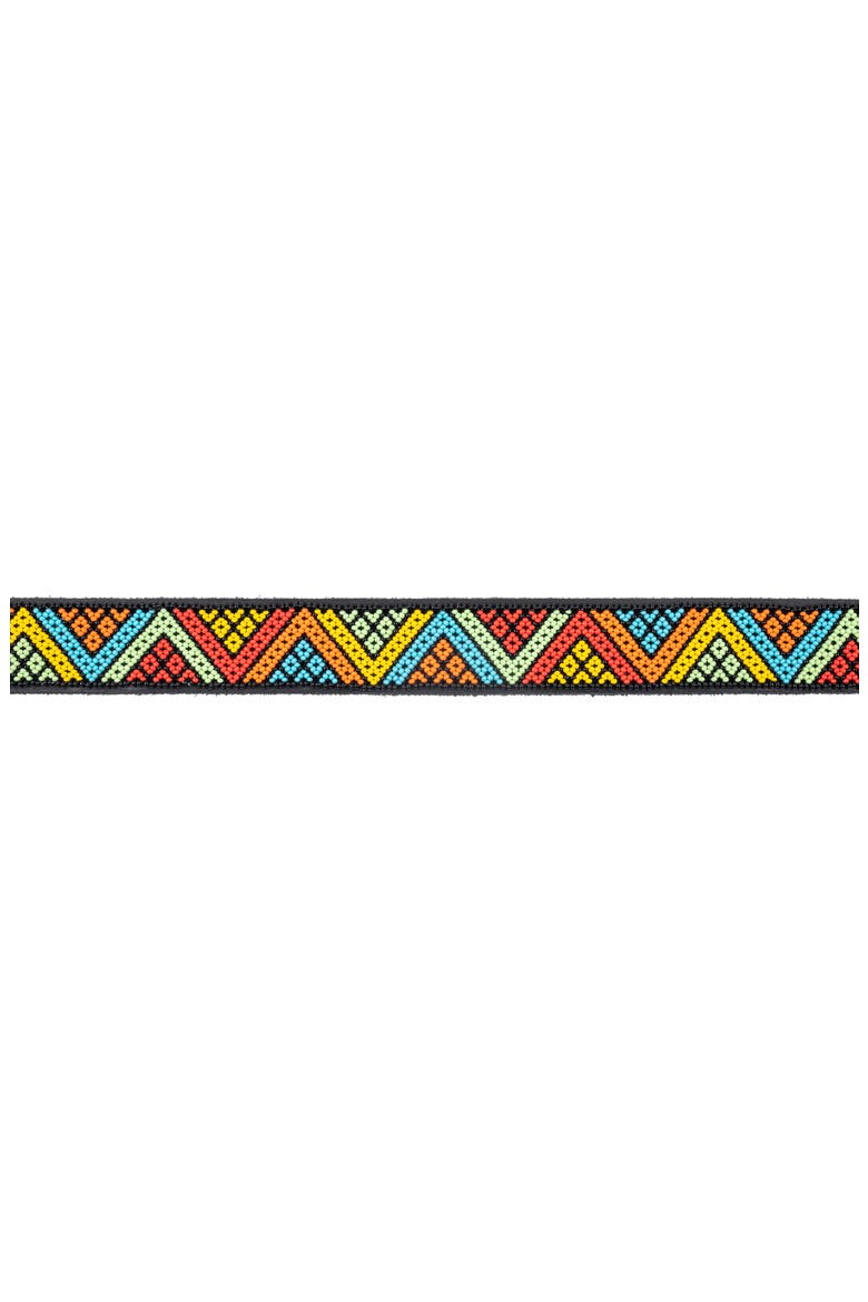Beaded Leather Pet Leash, Alternate, color, POP ART