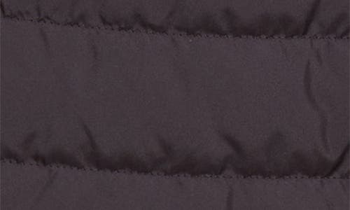 Moncler Virgin Wool Knit & Quilted Down Cardigan In Black