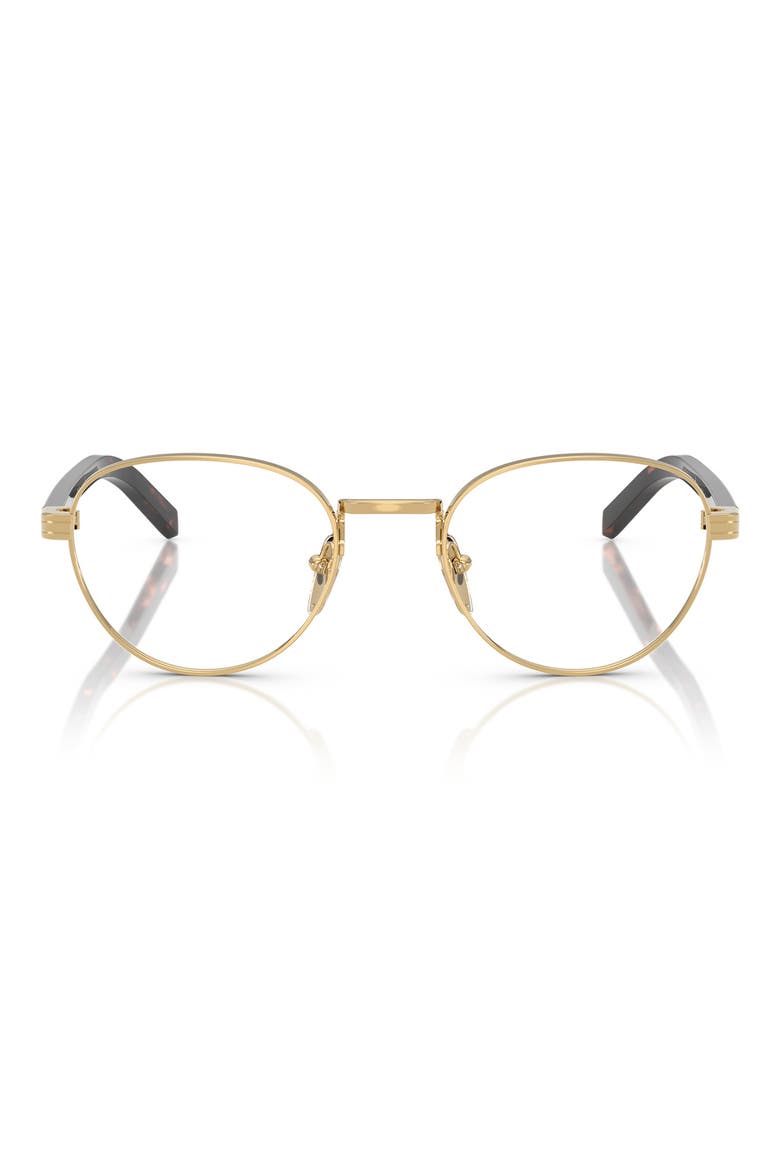 51mm Round optical glasses, Main, color, GOLD