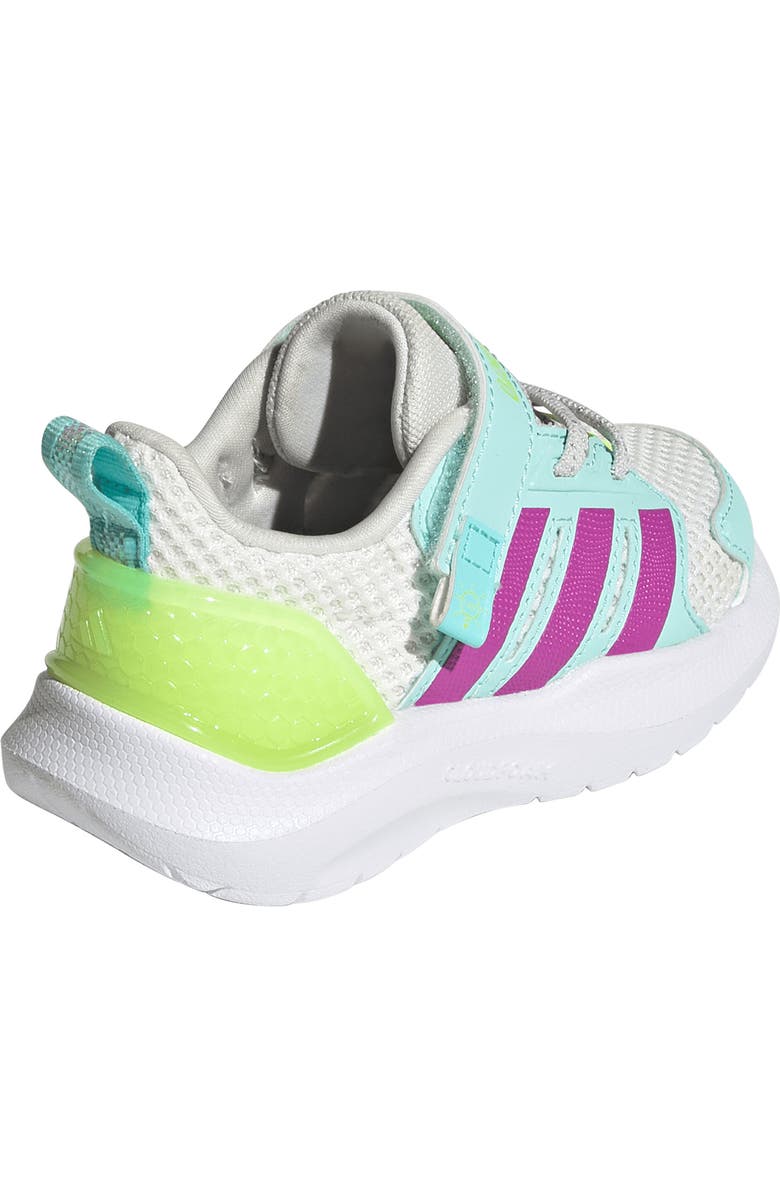 adidas Kids' Lightorama Sneaker, Alternate, color, White/ Purple Burst/ Lemon