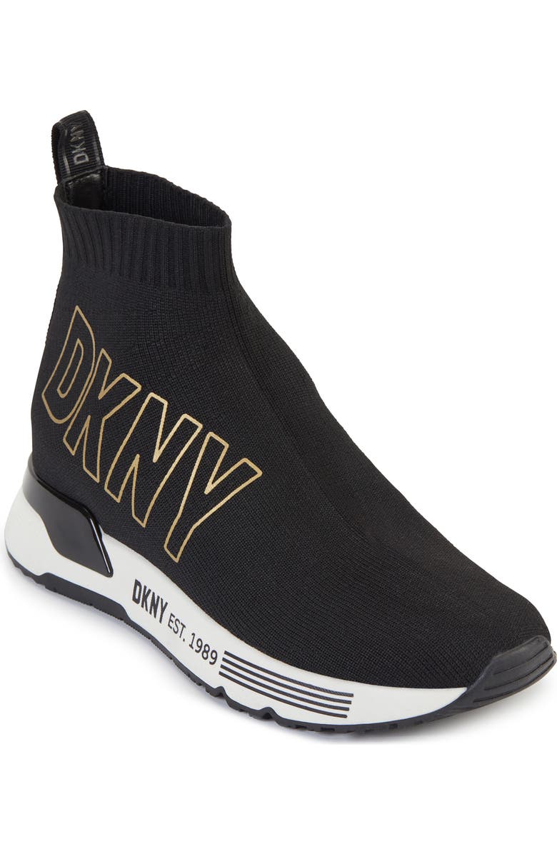 DKNY Nona High Top Sock Sneaker, Main, color,
