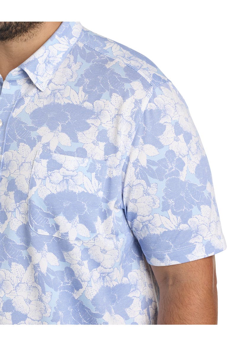 Big & Tall San Lucio Cali Blooms Sport Short, Alternate, color, BLUE