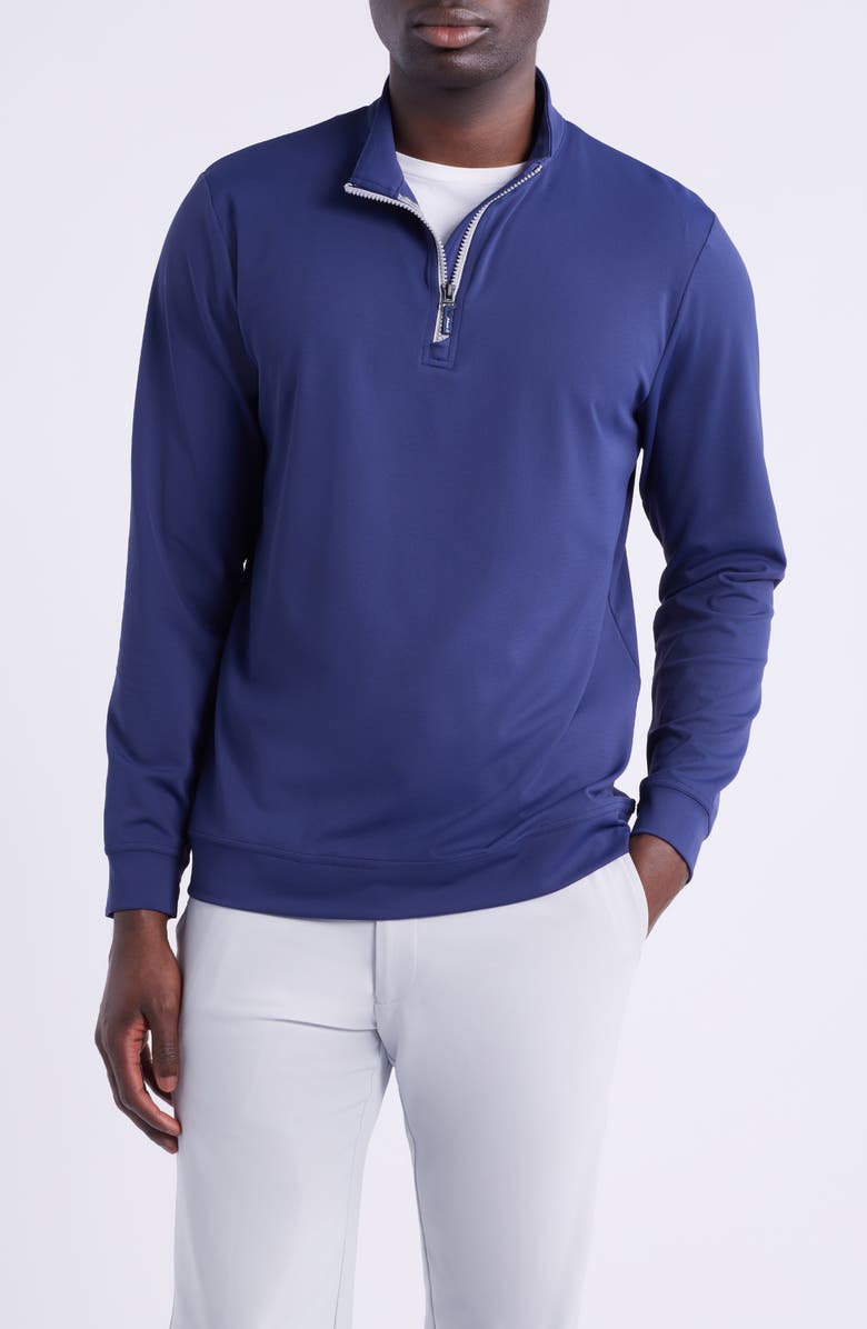 johnnie-O Weston Quarter Zip Pullover, Main, color, 