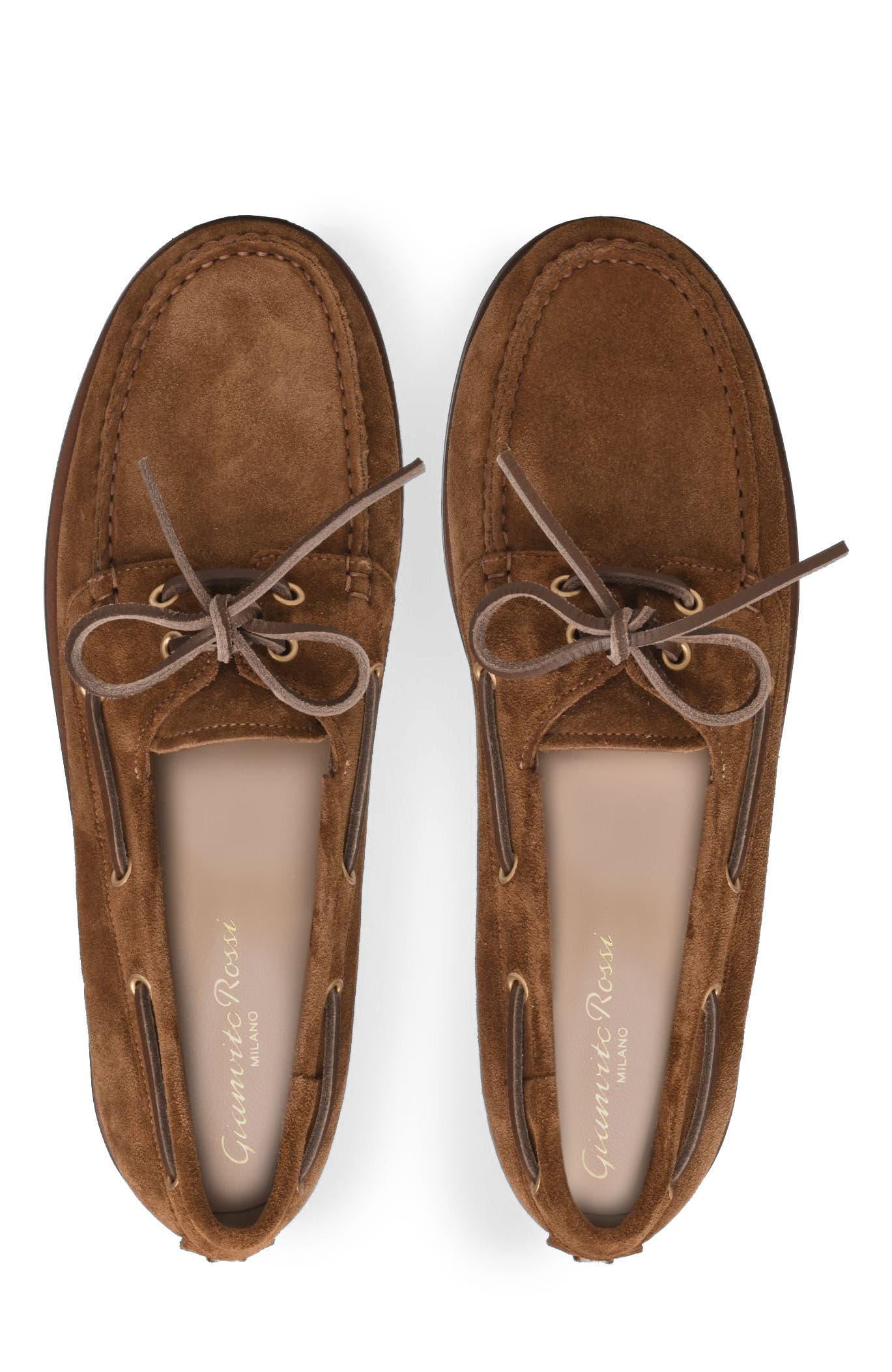 Gianvito Rossi Vandée Mocassin, Alternate, color, Brown Suede