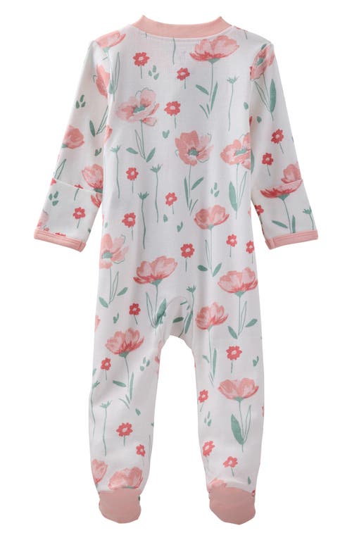 Butterblu Scout Fitted One-piece Organic Cotton Footie Pajamas In Multi