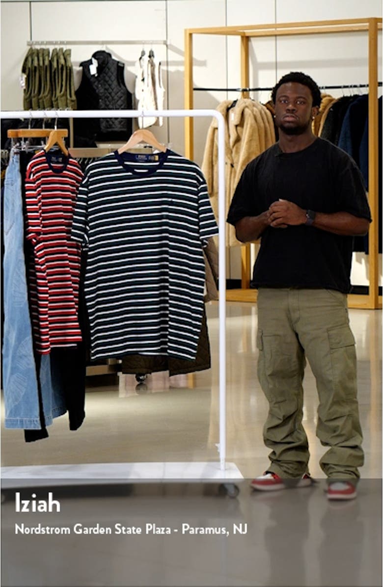 Stripe Cotton T-Shirt, sales video thumbnail