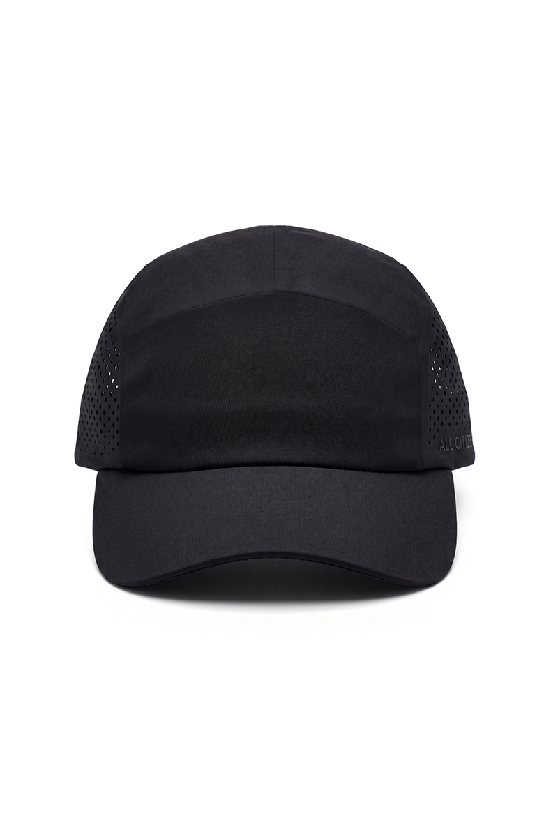 Seamless Running Hat, Alternate, color, Gotham (Black)