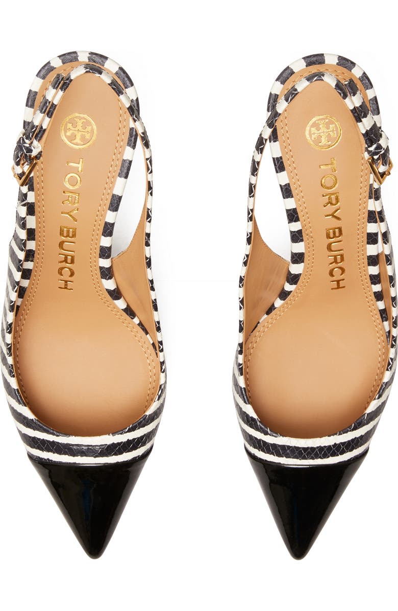 Tory Burch Penelope Cap Toe Slingback Pump, Alternate, color,