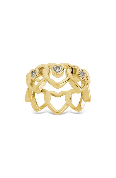 Kaja Heart Outline Ring