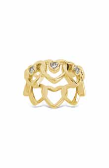 Kaja Heart Outline Ring