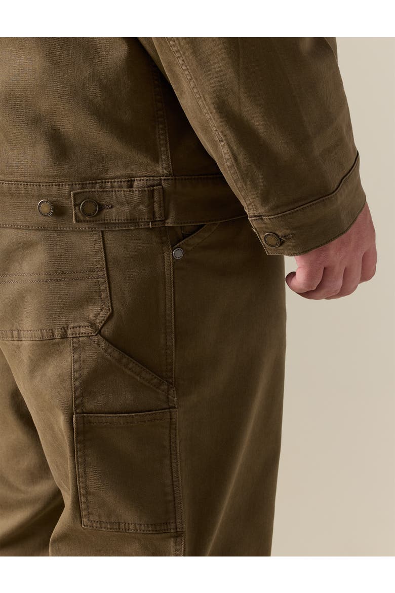 Big & Tall Utility Trucker Jacket, Alternate, color, TARMAC