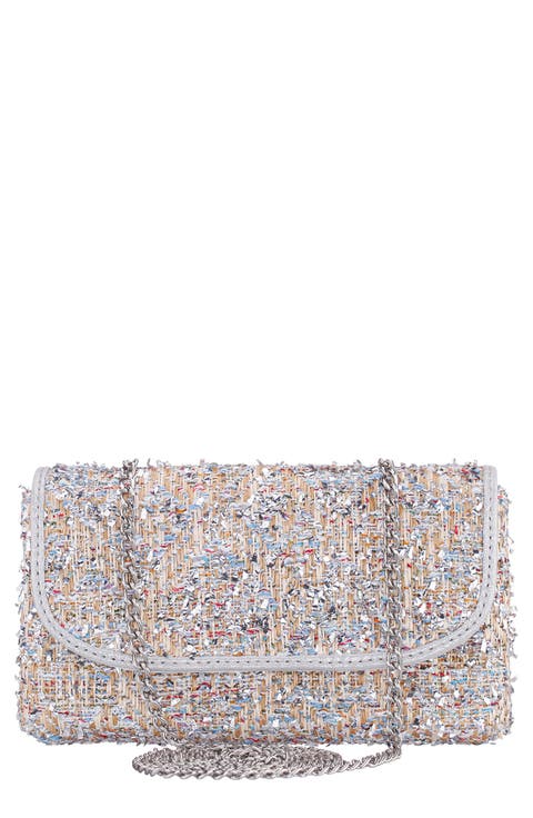 Cerise Textured Clutch