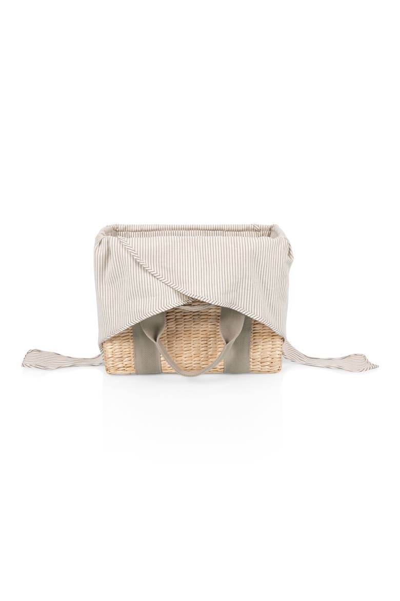 Parisian Picnic Basket, Alternate, color, GREEN
