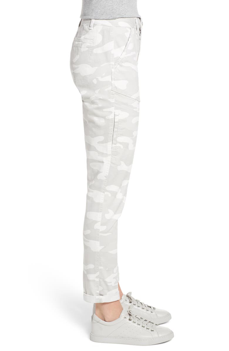 Wit & Wisdom Flex-ellent Camo High Waist Cargo Pants, Alternate, color,