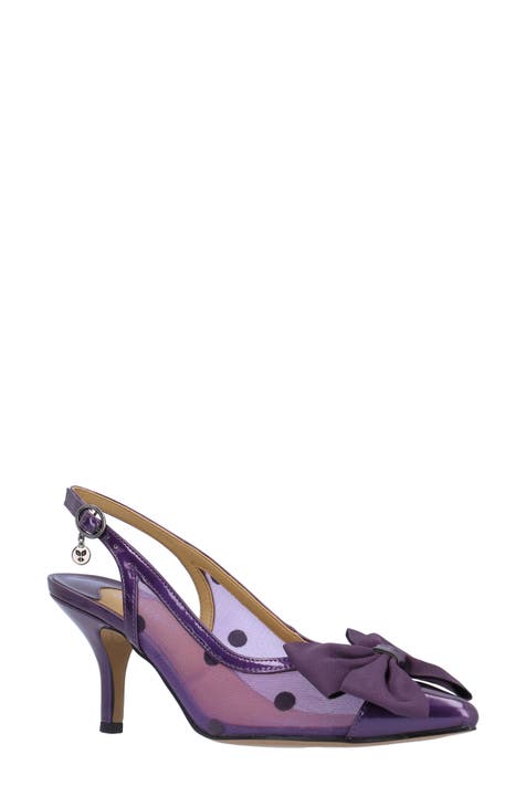 Purple pumps size 11 best sale