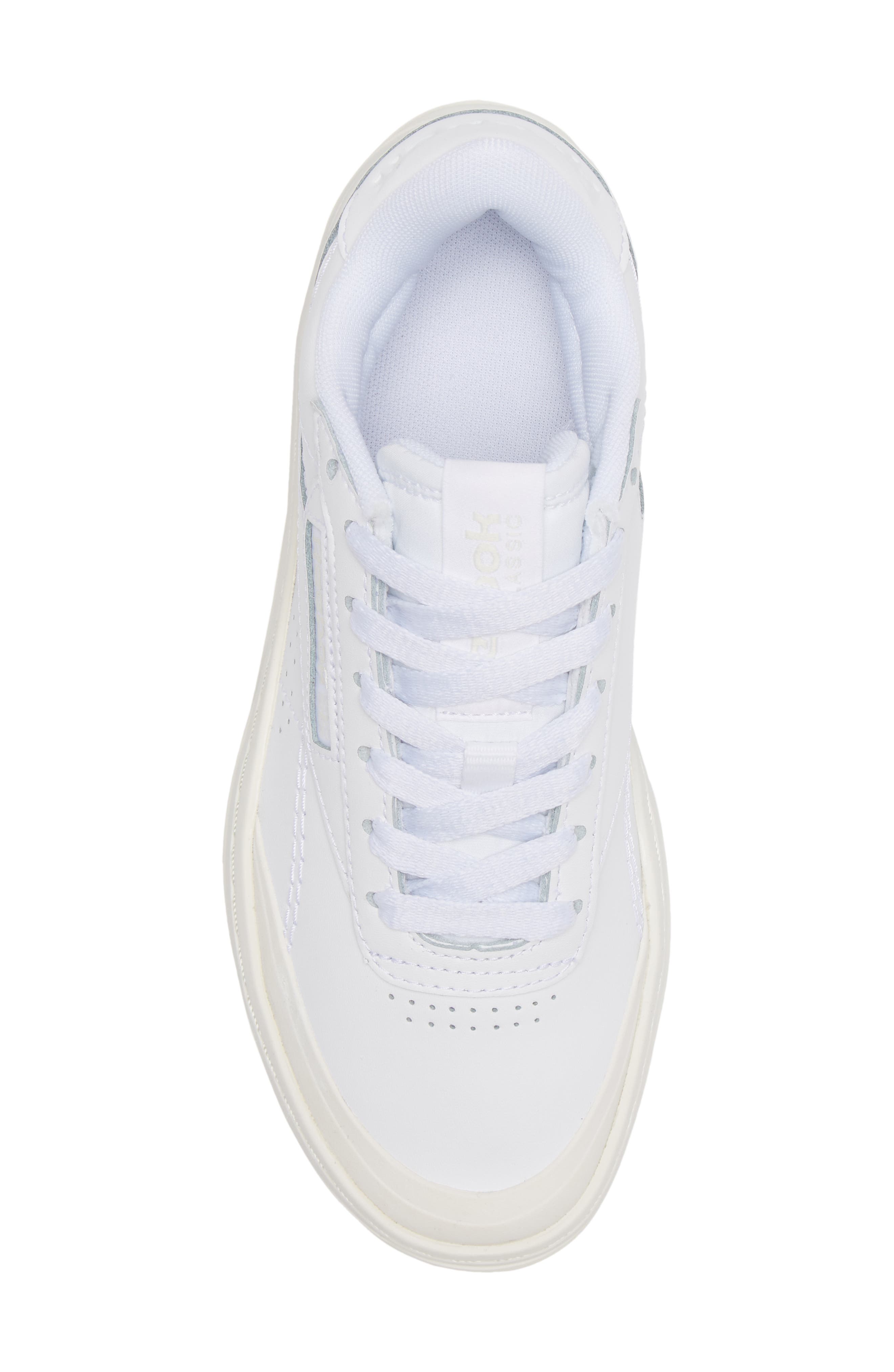 Reebok Club C Double Geo Platform Sneaker, Alternate, color, 