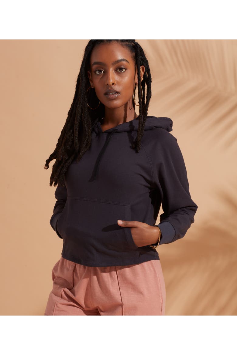 Aria Hoodie, Alternate, color, Washed Black
