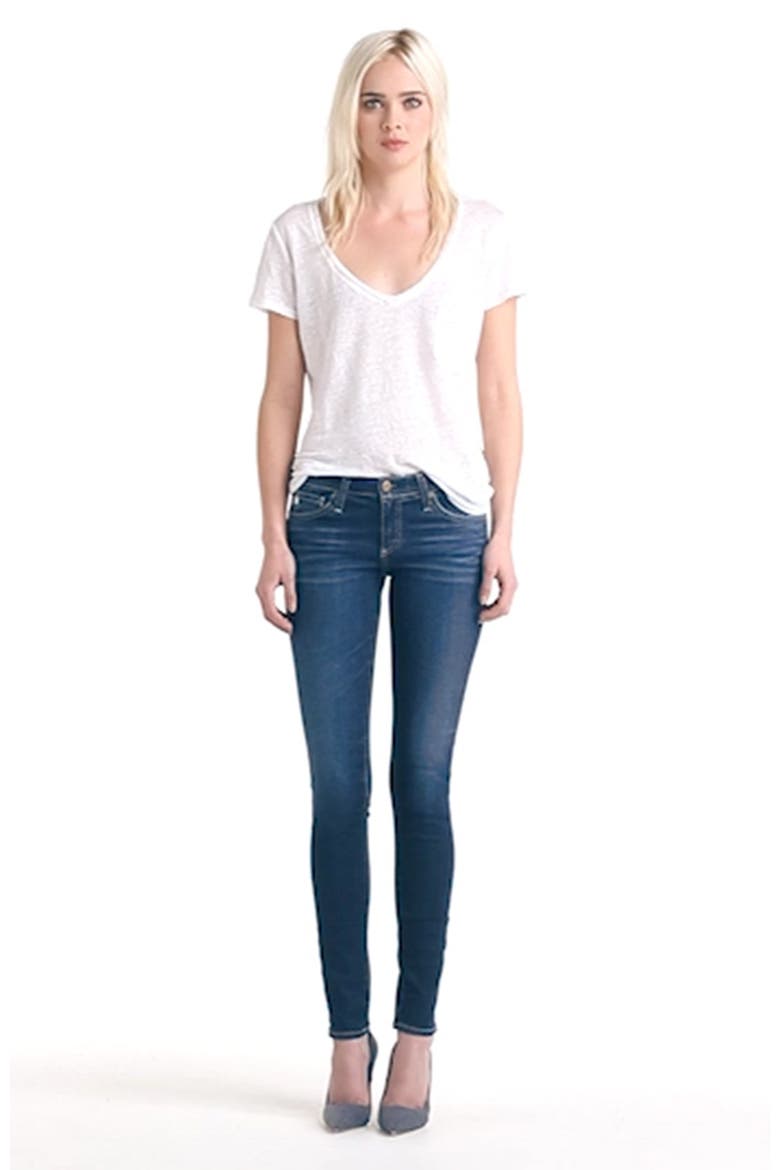 'The Legging' Super Skinny Jeans, Alternate, color, 8 YEAR WASH