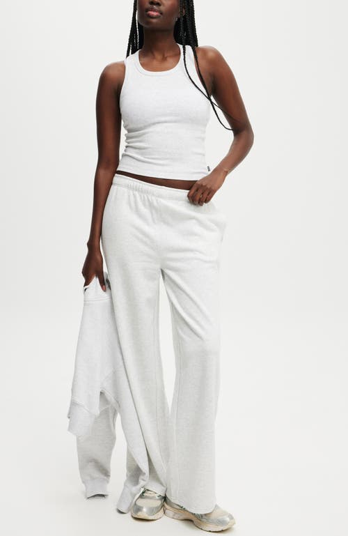 COTTON ON BODY ACTIVE LIGHTWEIGHT FLEECE STRAIGHT LEG SWEATPANT