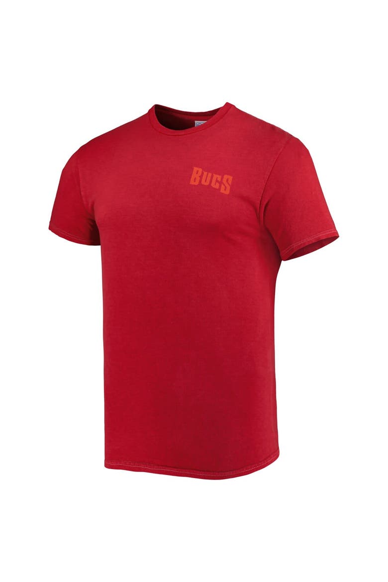 Men's '47 Red Tampa Bay Buccaneers Fast Track Tonal Highlight T-Shirt, Alternate, color, Red