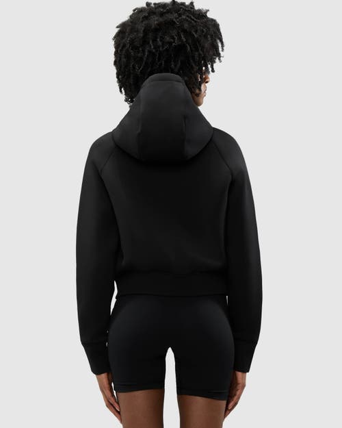 ALPENHAUS SORLIN HYBRID INSULATED BOMBER JACKET WITH REMOVABLE HOOD 