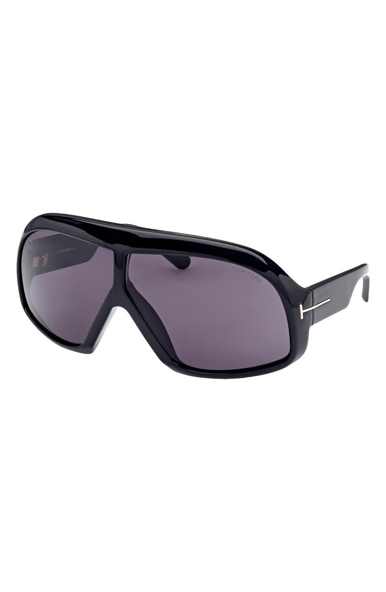 TOM FORD 78mm Aviator Sunglasses, Alternate, color, 