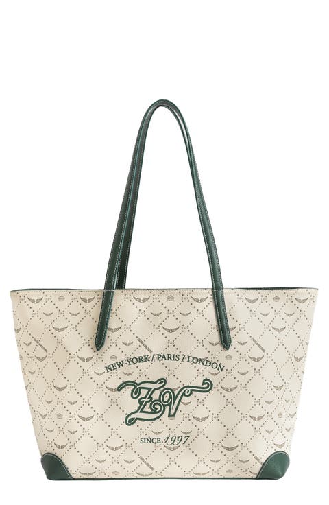 Z Shopper Monogram Tennis Tote