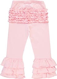 RuffleButts Baby/Toddler Girls Ruffle Flare Pants