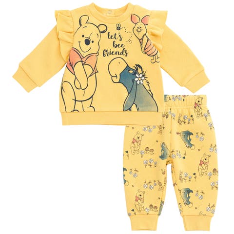 Fleece Sweatshirt & Pants Set